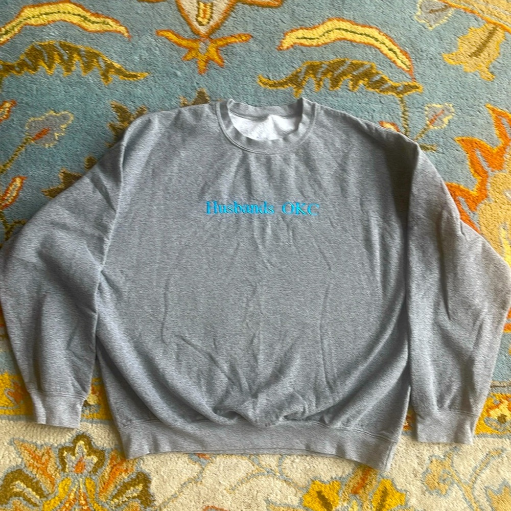 Husbands OKC Band Sweatshirt. XL